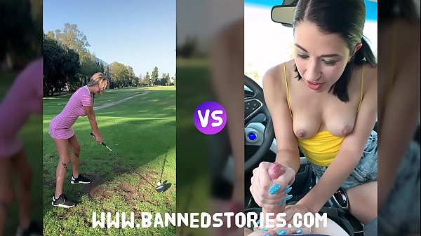 Download Video - BNDS video&colon; Golf Girls&colon; Gabbie Carter vs Alex Coal