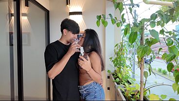 Download Video - un hermoso atardecer con unas copas de vino me hacen querer follarme a mi amiga