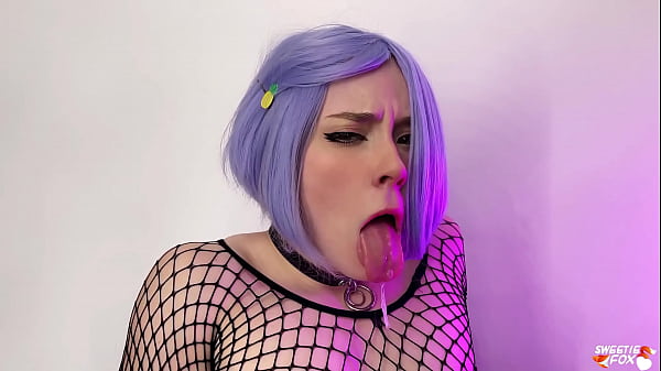 Download Video - Sexy Girl Fingering Pussy and Riding on Dildo after Anime Festival