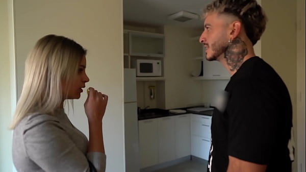 Rough anal sex with big ass blonde! I cum in her round ass