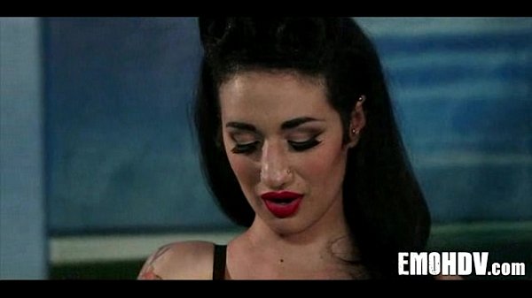 Emo slut with tattoos 0855