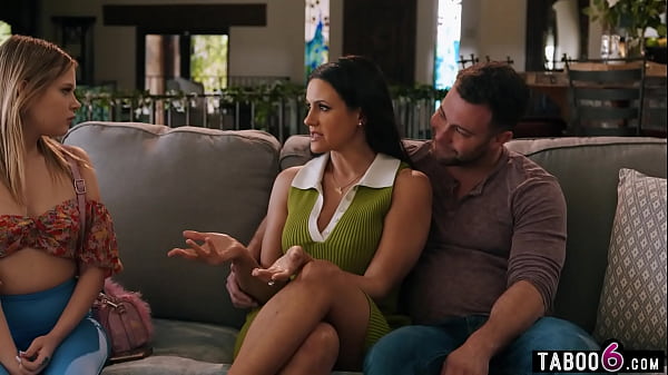 Download Video - Married couple with Penny Barber interviews teen babysitter Coco Lovelock