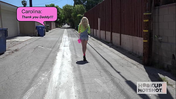 Blonde Slut Carolina Sweets Lets One Big Cock Wreck Her Holes!