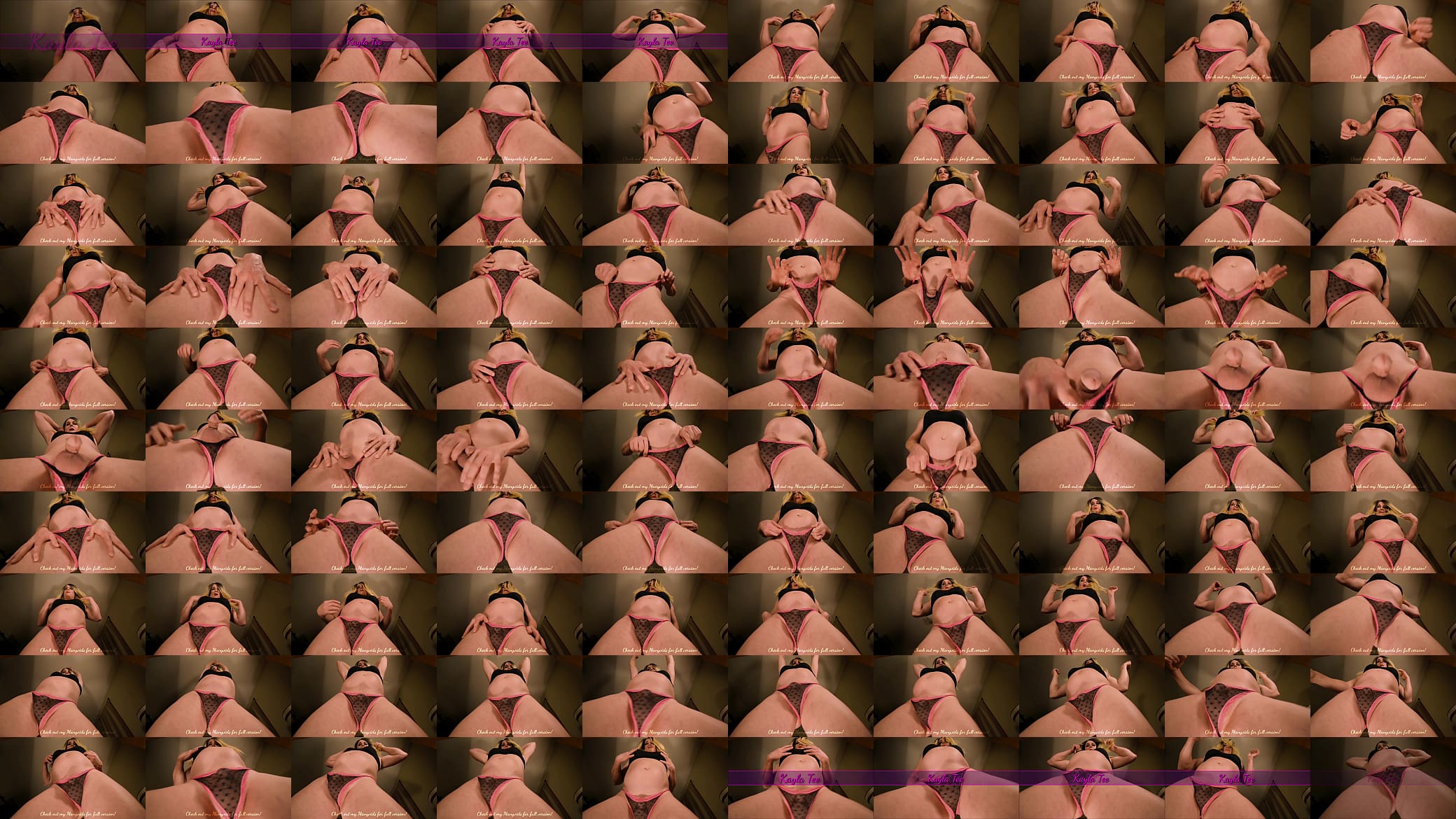 POV Mistress Kayla 3 - - OBEY Mommy and wait for that CUMSHOT! 预览图