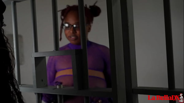 Fat ass latina officer uses inmate to cum