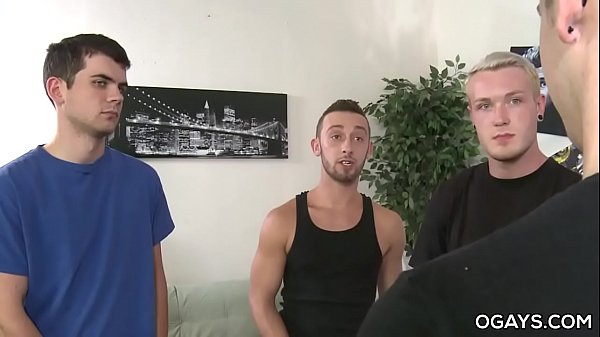 Gay twink orgy