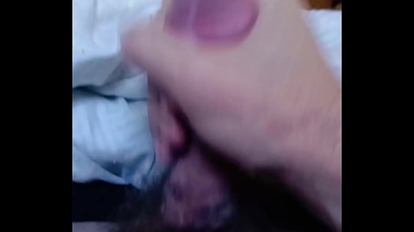 Horny male masturbation and orgasm