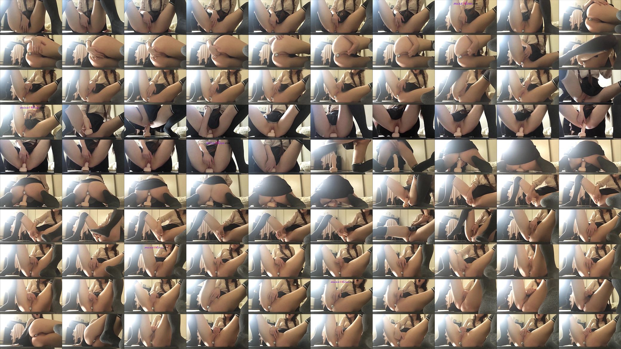miss18live -    beauty teen masturbating in front of webcam 预览图