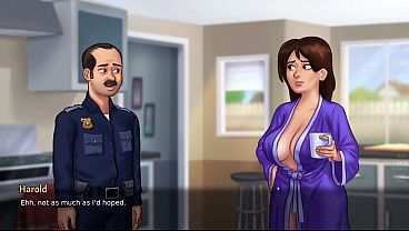 Bathroom Fun with Big Tits Judith - Summertime Saga part 3