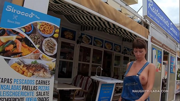 Free boobs. Topless in public