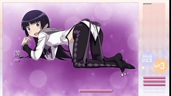 Kuroneko Strip Arkanoid gameplay