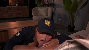 Officer! Don't arrest me—take me to your place instead!