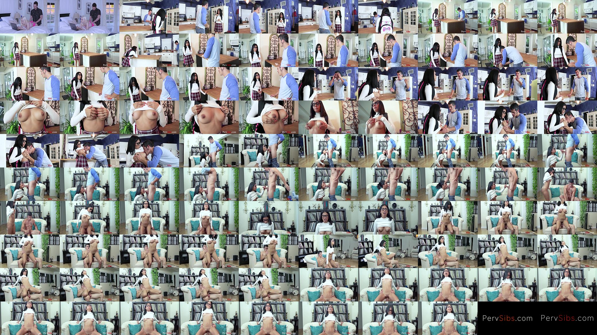 Fucking My Insecure Nerd Step Sis 预览图