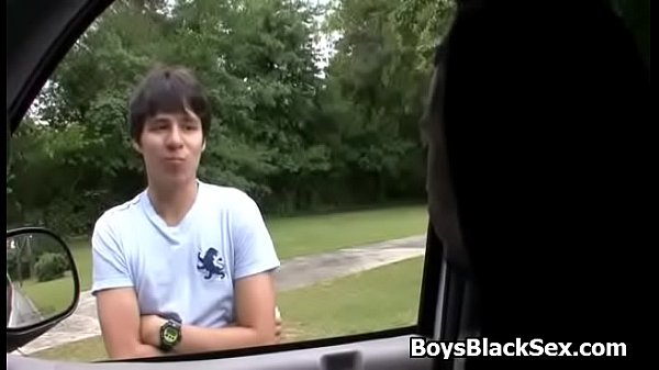 Poor white guy sucking black cocks to buy new t...