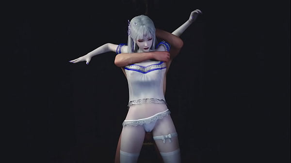 3D big ass skinny Asian cosplay slut got her wet pussy fucked so hard by big old dick