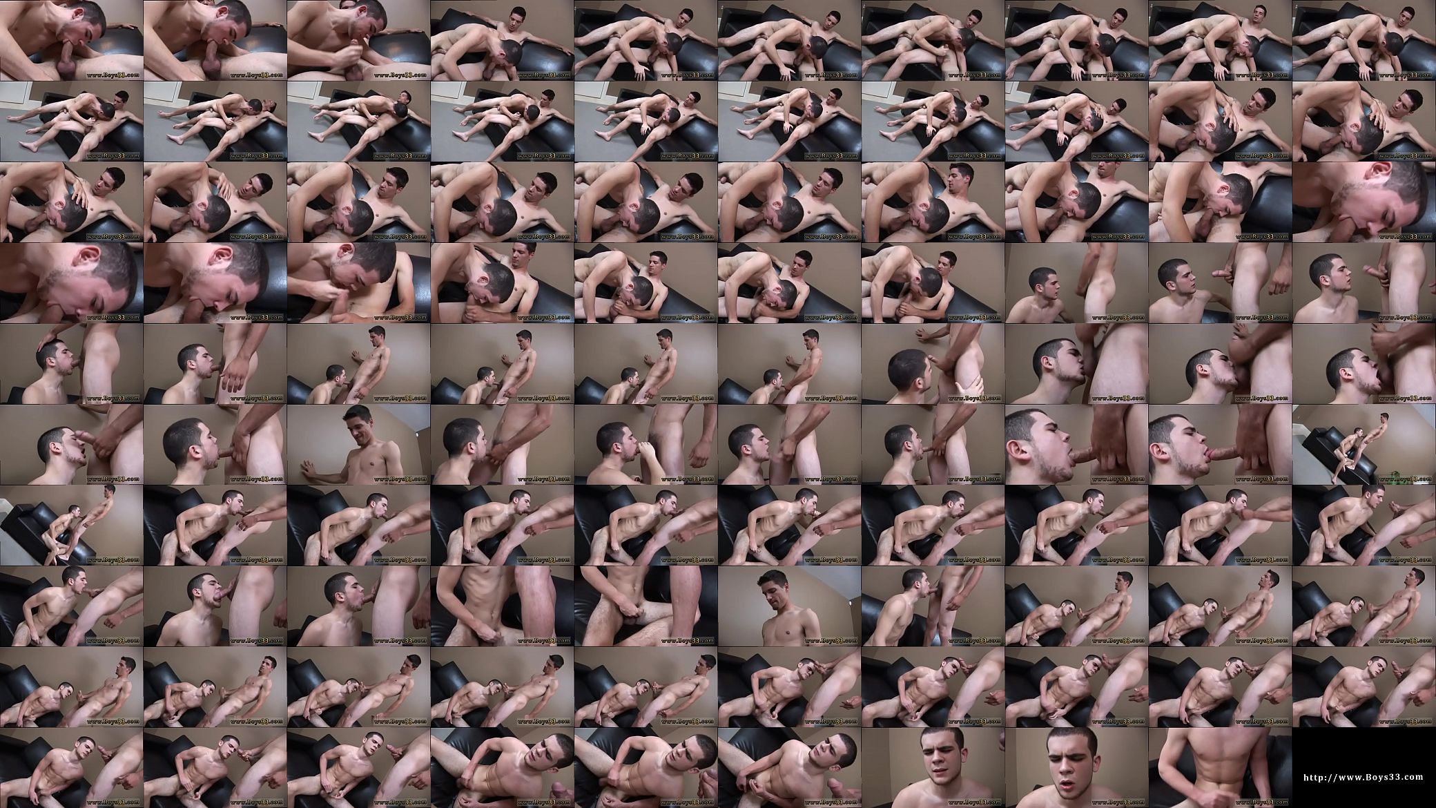 Young straight boy gives blowjob gay As he fisted his own dick, 预览图