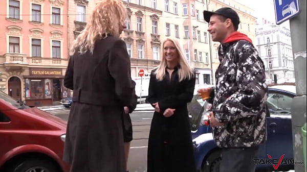 Download Video - Laura and Uma fucking amateur guy in the car