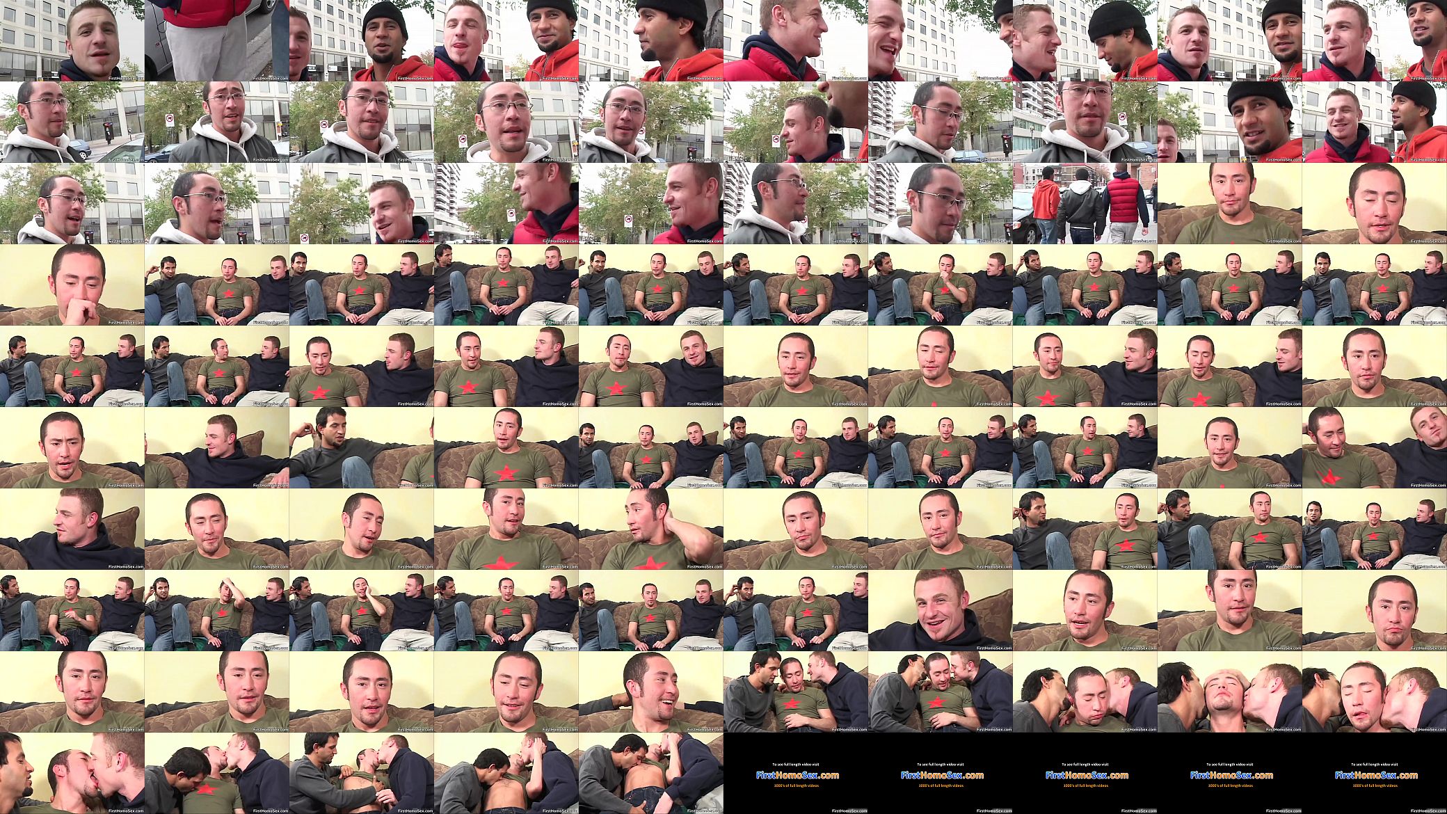 Gay dudes have a lot fun sucking gay porno 预览图