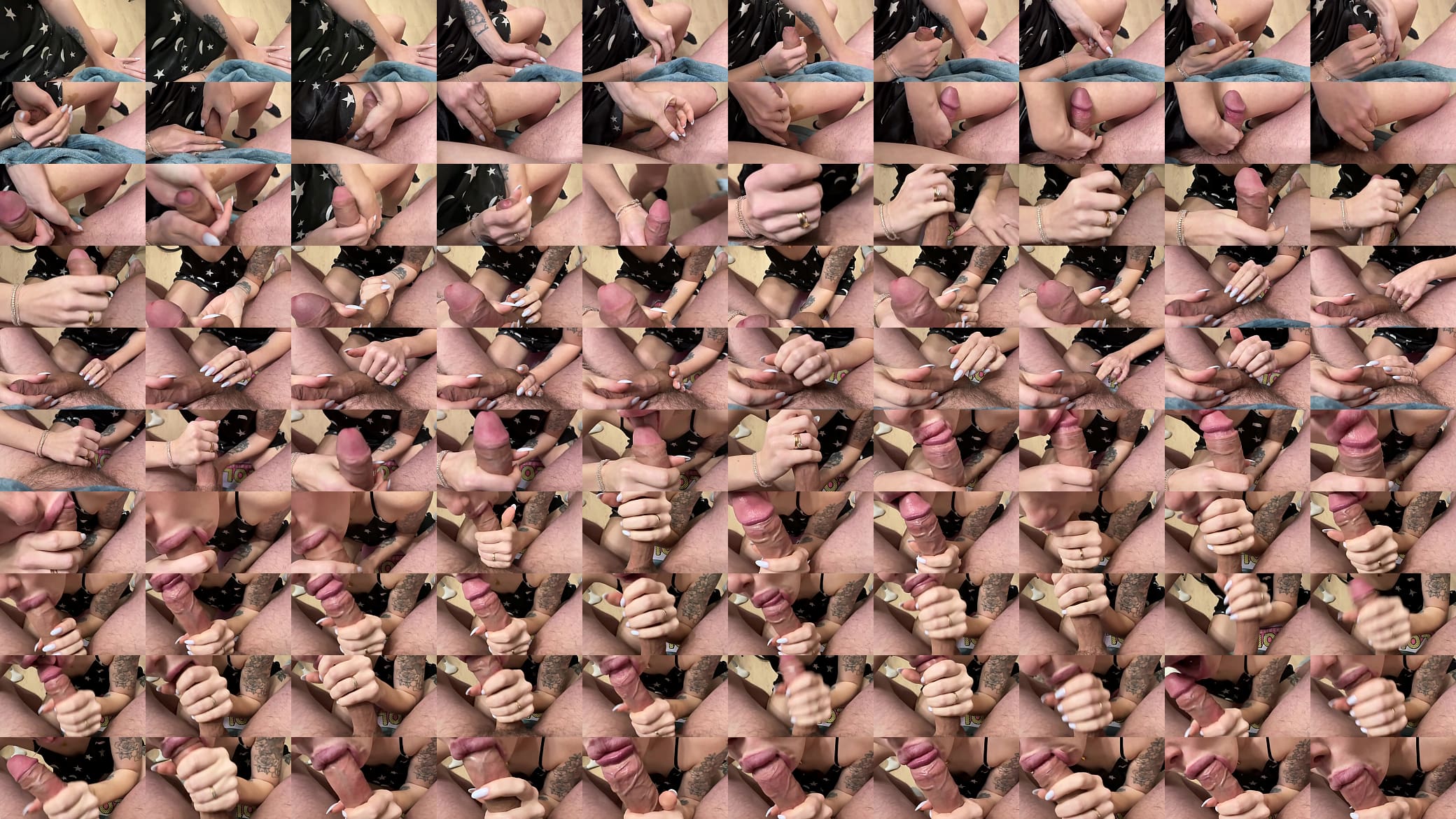The return of the queen of the blowjob!!! Cumshot in the mouth of an insatiable blonde close-up 预览图