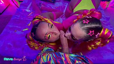 Madison Steele Rides Brian Omally Cowgirl Until Sasha Swallows!