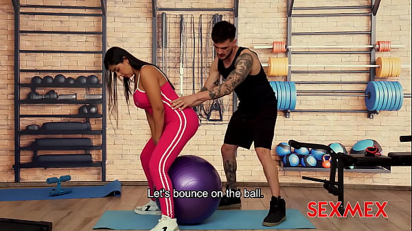 SEXMEX - THE CUCKOLD’S WIFE GOES TO THE GYM . Lina Henao