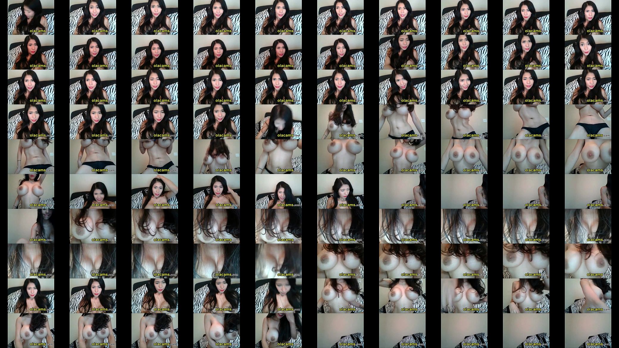 Huge tits brunette milf in front of cam 预览图