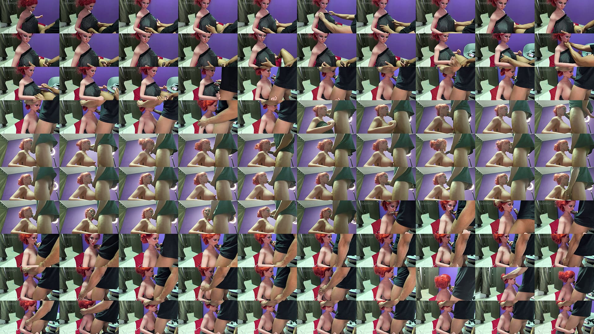 Nice tits on sex doll blowjob automatic function test 预览图