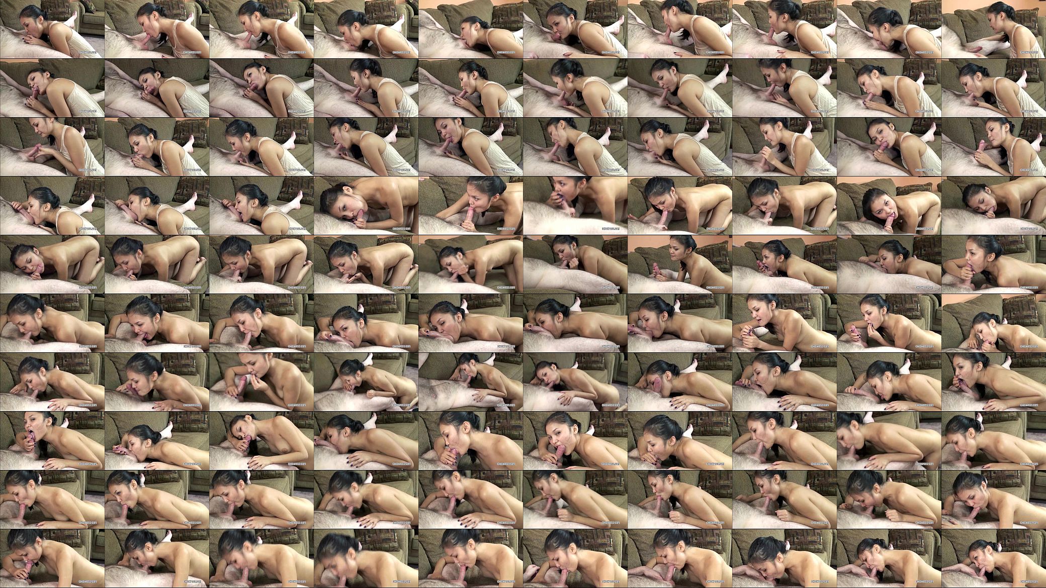 Asian wife Lucy sucking some lucky dudes dick 预览图