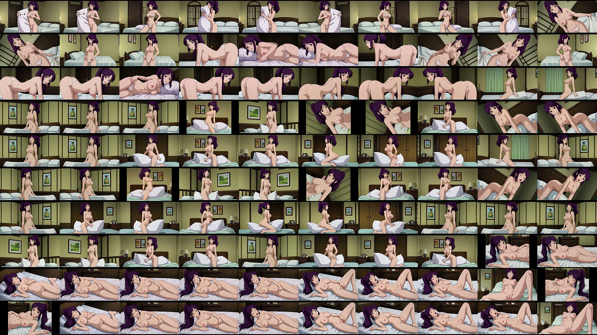 Pillow Humping Hottie Hentai Anime [AI] Animation Style Ghibli 预览图