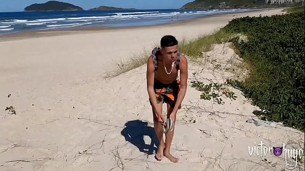 Tourist Asks for Information and Gets a Hot Fuck on the Beach