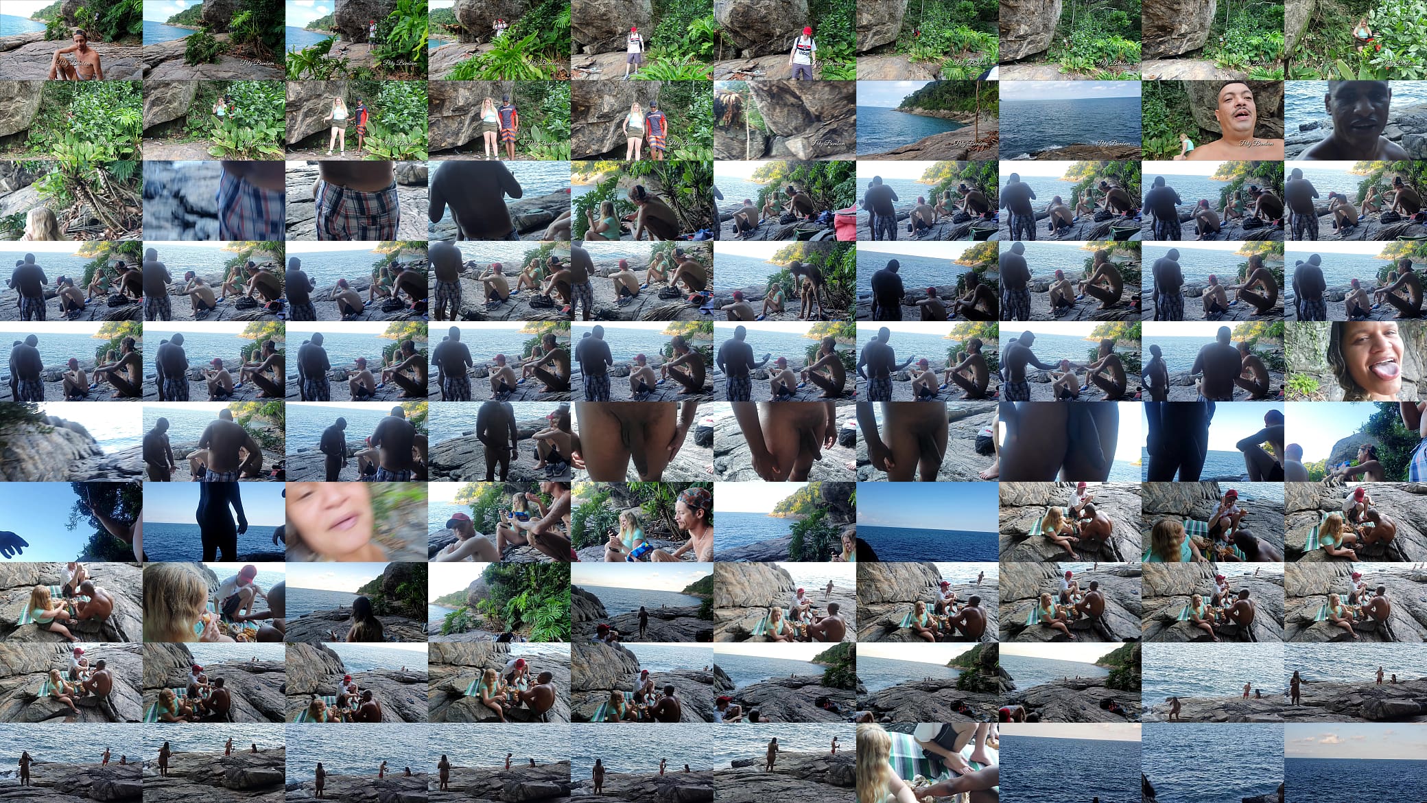 Flagra de atores na praia de nudismo !!! Paty Bumbum - Melissa Alecxander  - Alex Lima - taissa winkler  - Russo Porn - Bruxo Fire 预览图