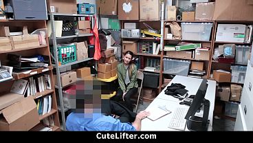 Habitual Thief Gets Caught Stealing for The Thrill and Fucked Hard by Lp Officer to Cure Her Bad Habit - Cutelifter