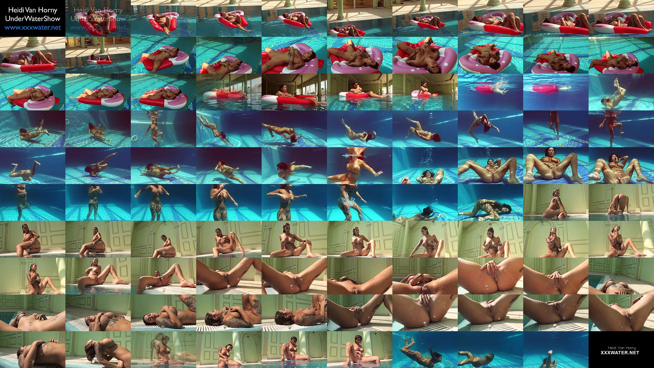Canadian milf Heidi in the pool 预览图