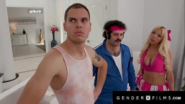 Russian Hunk Smashes Trans Babe Brittney Kade in Wild Anal Romp