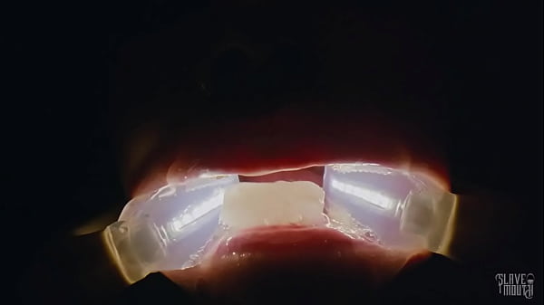 Deranged filth loving girl, Rebel Rhyder, gets frozen cum bukkake -- filmed with probe lens!