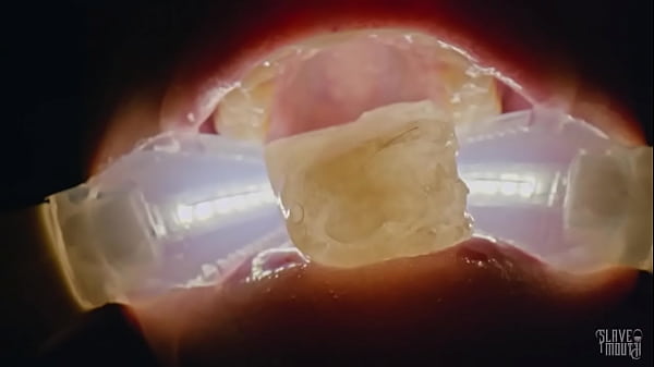 Deranged filth loving girl, Rebel Rhyder, gets frozen cum bukkake -- filmed with probe lens!