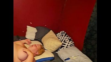 Thick milf spread open, has multiple orgasms