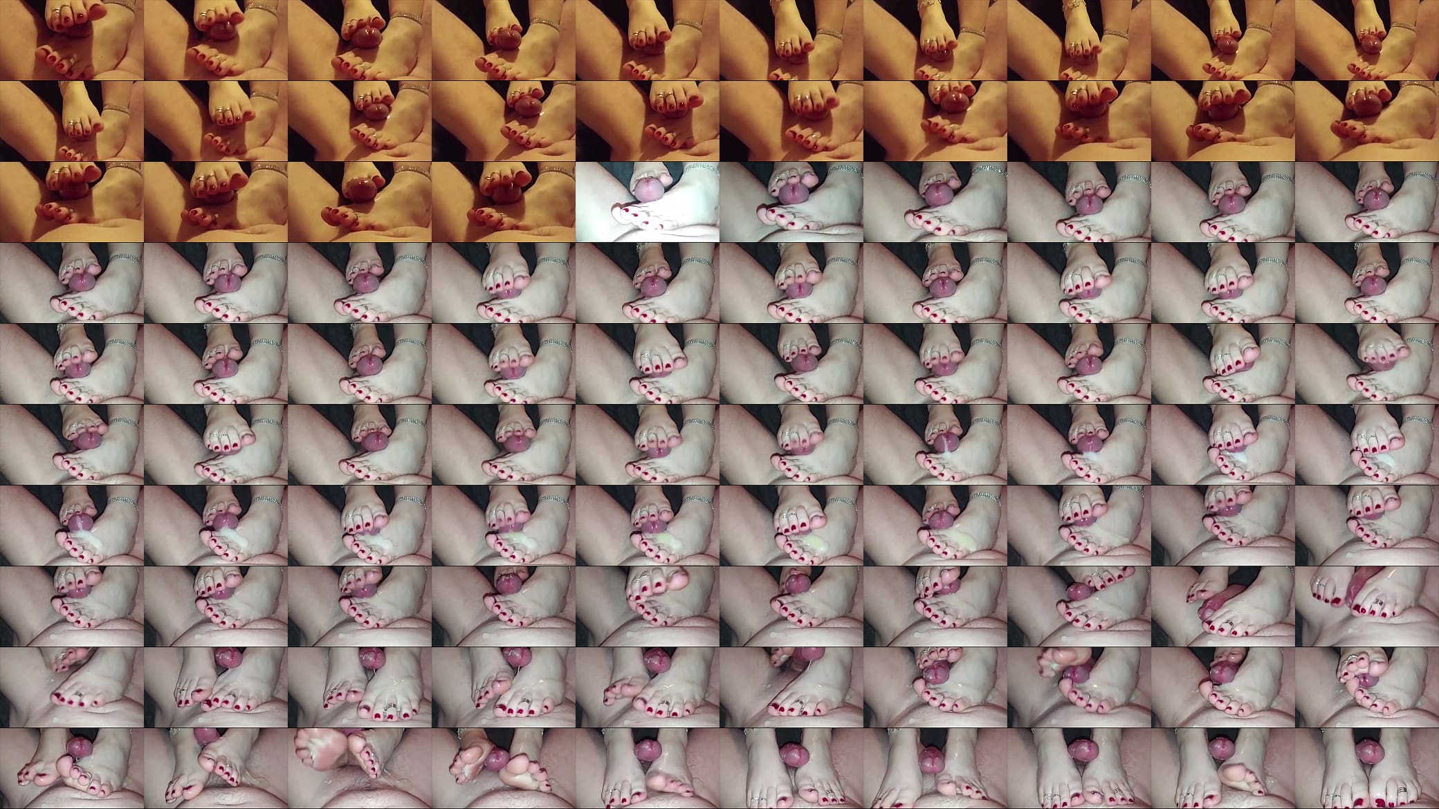 Awesome Footjob By Newly Married Wife 预览图