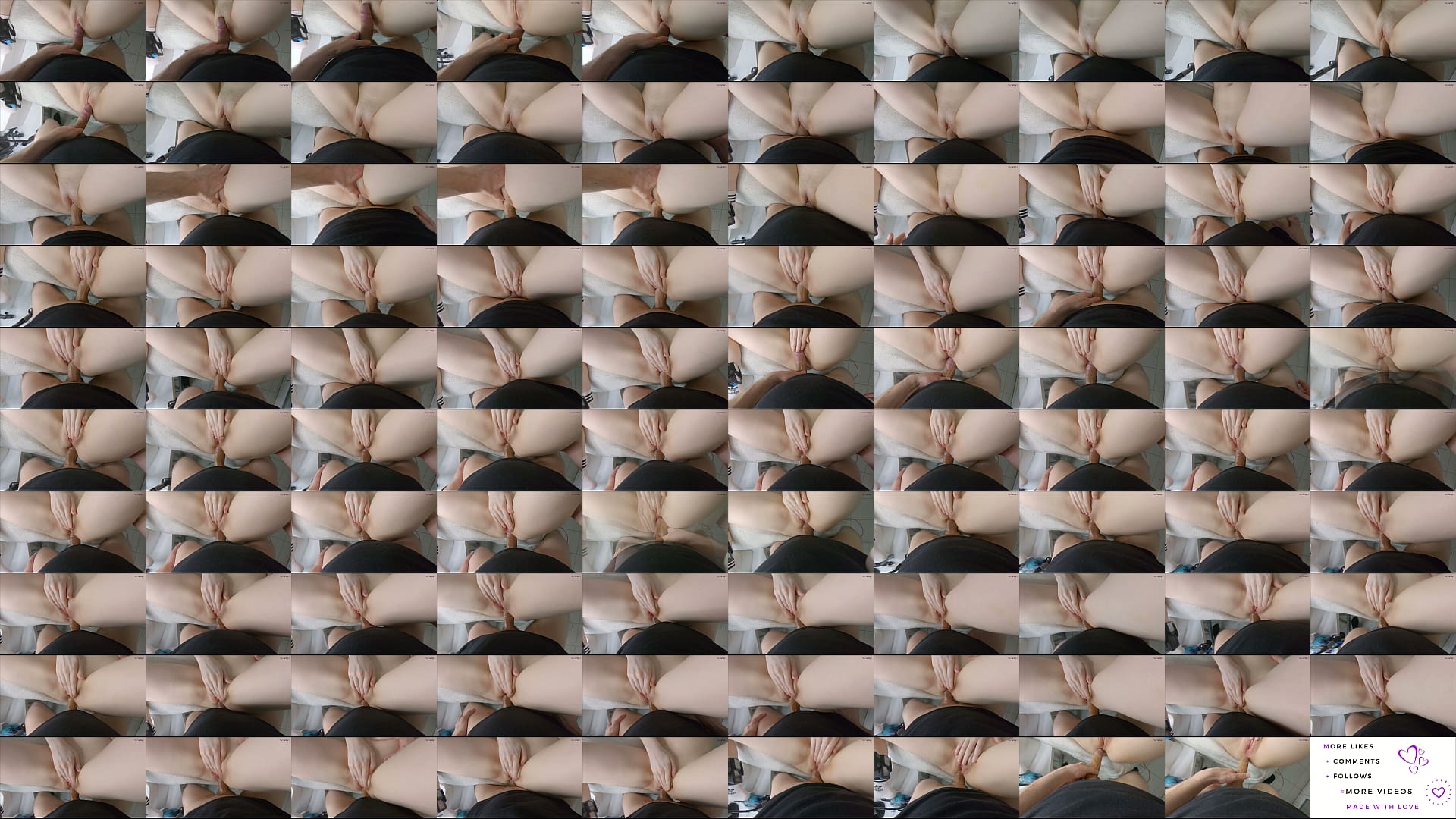 FUCKING HOT POV - BIG COCK goes from my PUSSY to my ASS and Cums Deep inside - Real 4k Amateur CloseUP 预览图