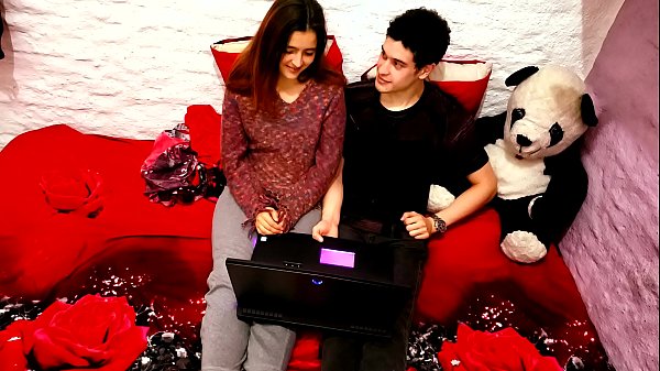 Download Video - We watched a romantic movie on netflix and we fell in love having sex in your bed
