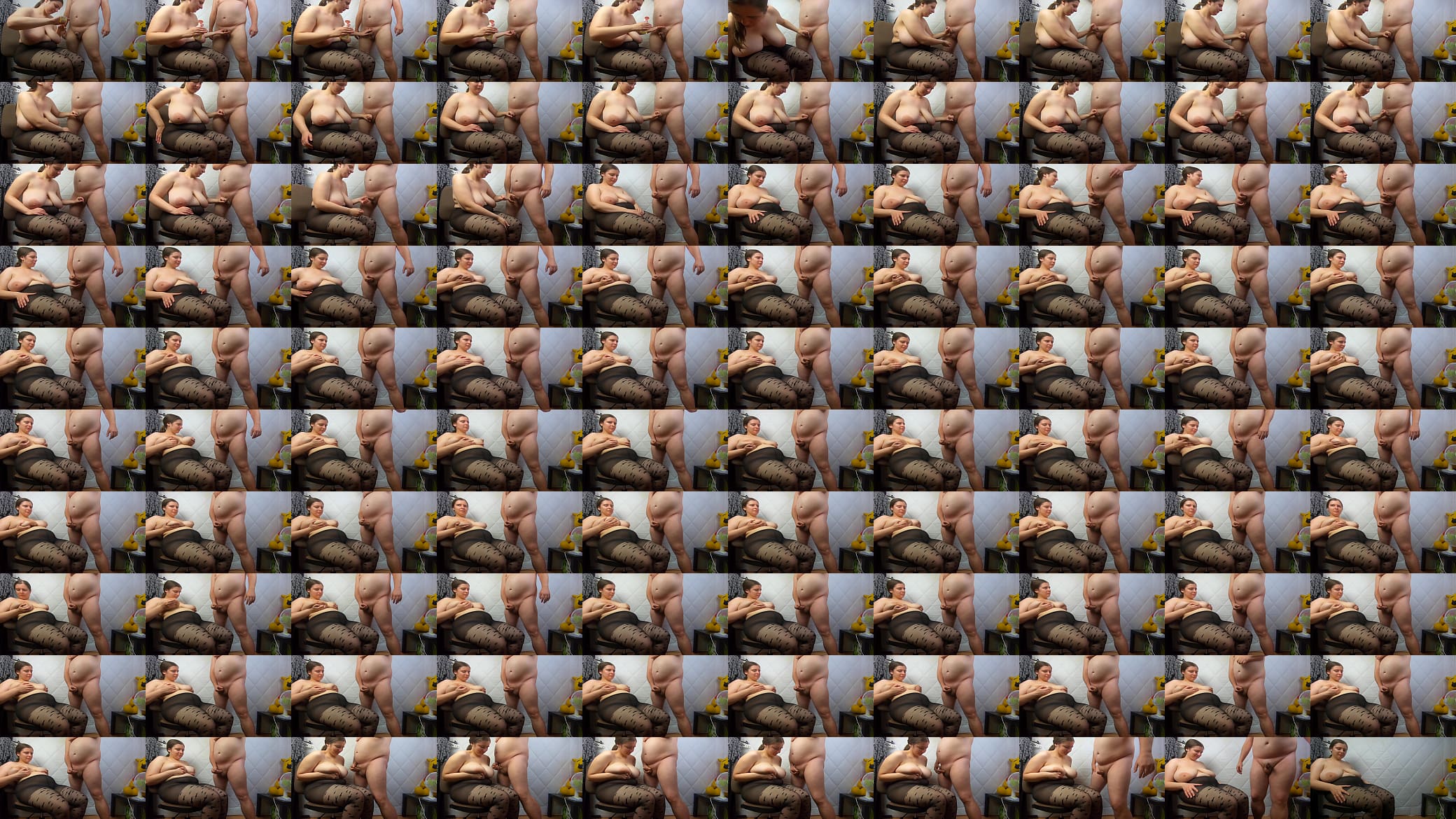 my bf cum on my big tits 预览图