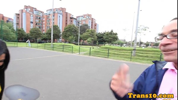 Download Video - Columbian shemales threeway fuck with male