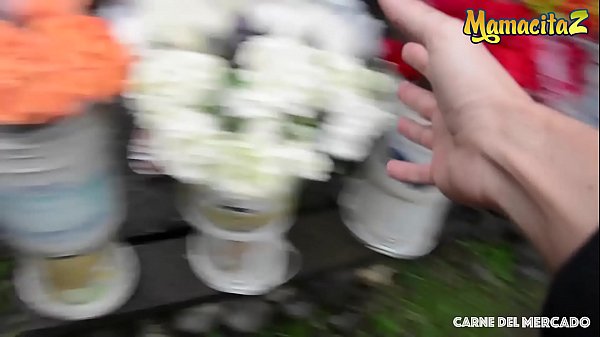 MAMACITAZ - Latina Flower Girl Rosa Galindo Gets Deep Fucked In Her Afternoon Break