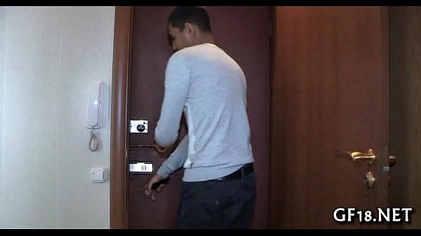 She plays with large dick of boy