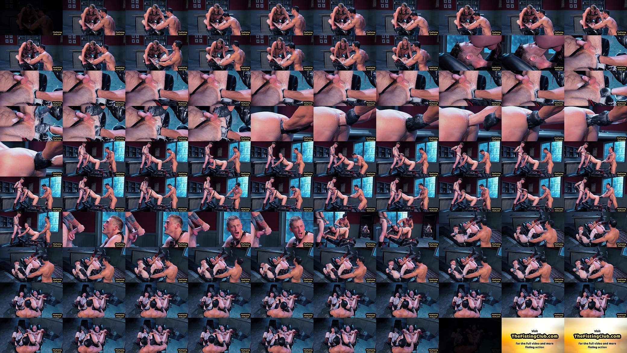 Athletic bottoms fisted by stud after blowjob and rimming 预览图