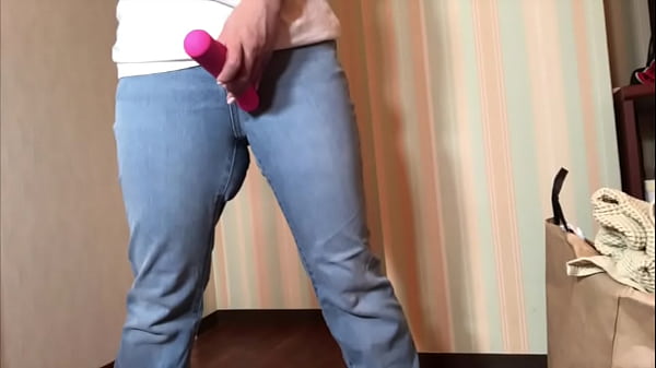 [Amateur] Large ◯ raw shy masturbation. Juice dripped and my pants got soaked.