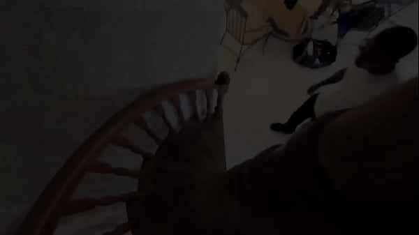 Super THICK PAWG TEEN stops intruder from breaking in and shows him to the real GOODS