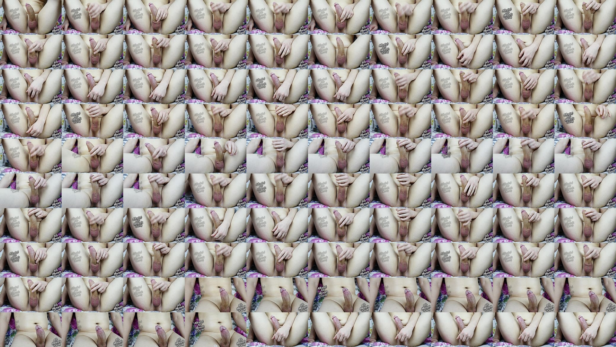Horny Big Fat Cock Hand Job Jerk Off Masturbation Ejaculation Without Touching Hands 预览图