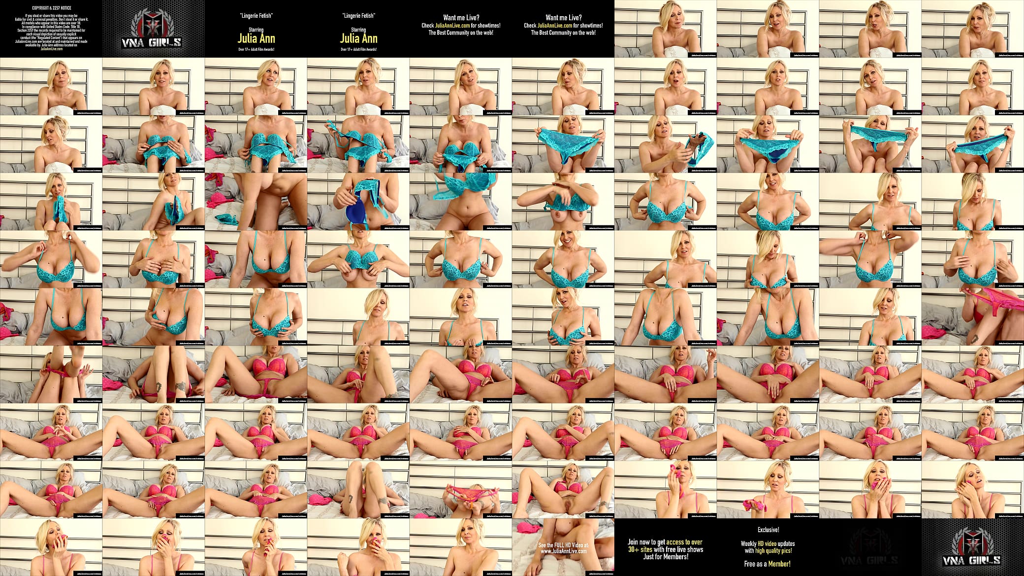 Potty Mouth Milf Julia Ann Gives Hot Jack Off Instructions In Panties! 预览图