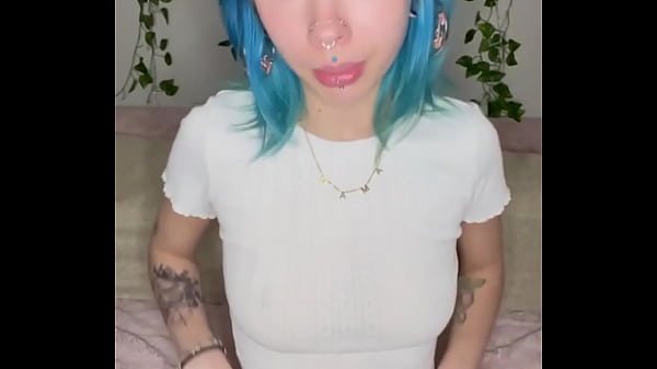 Download Video - Beautiful Alternative Teen Dildos Her Petite Ass While Vibrating Her Pussy During Masturbation &vert; The Panty Bank - Used Panties